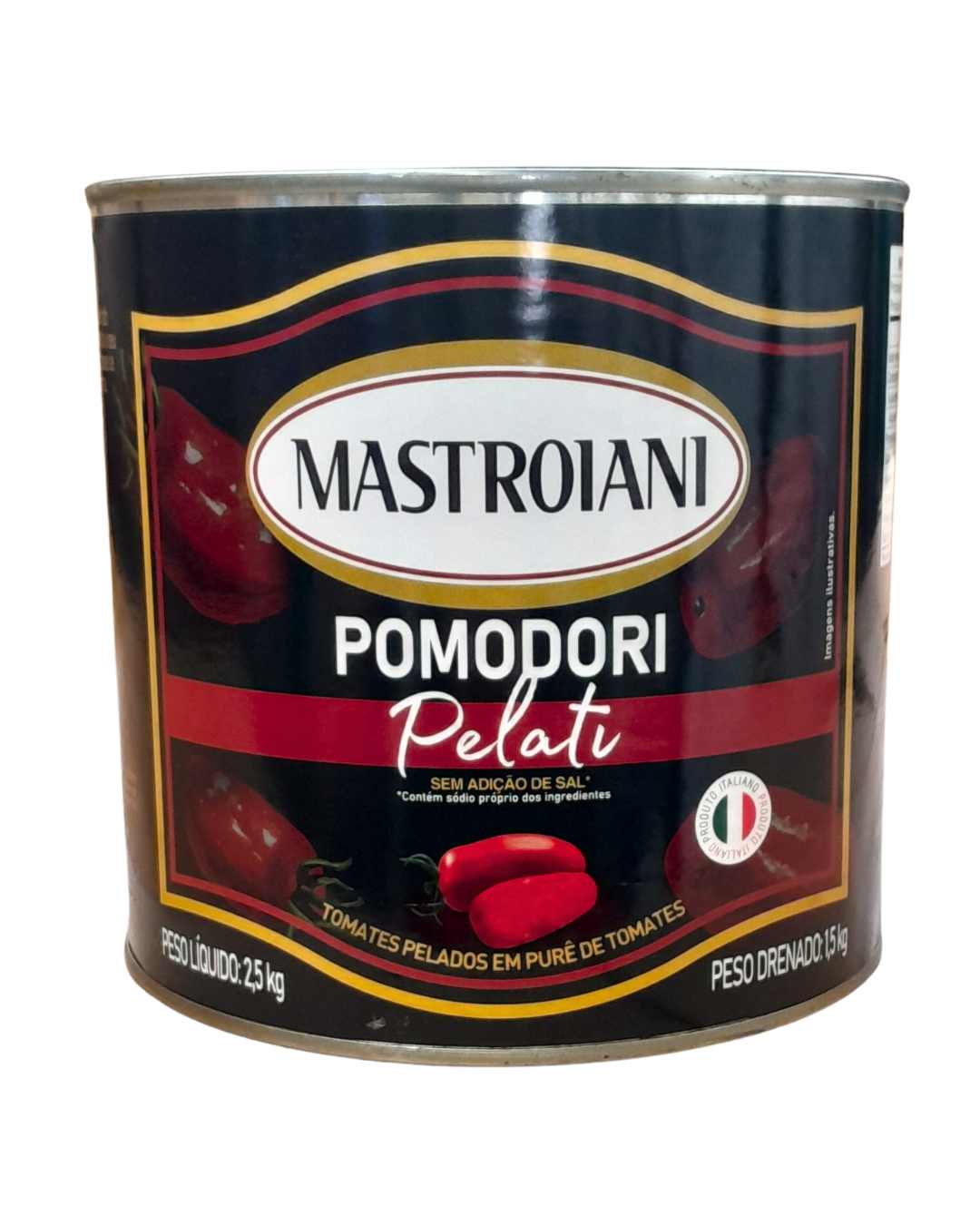 Tomate Pelati Mastroiani 2,5kg